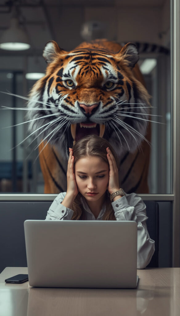 Cortisol wird ausgeschüttet, egal ob wir vor dem Säbelzahntiger flüchten oder uns der Terminkalender überrollt. Der Körper kennt hier keinen Unterschied und das ist fatal für das Reproduktionssystem
